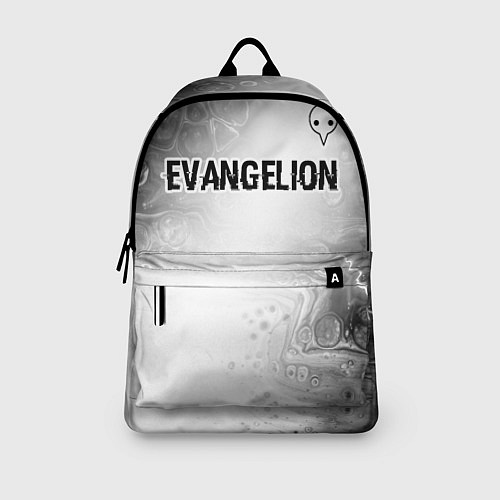 Рюкзак Evangelion glitch на светлом фоне: символ сверху / 3D-принт – фото 3