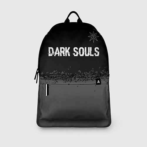 Рюкзак Dark Souls glitch на темном фоне: символ сверху / 3D-принт – фото 3
