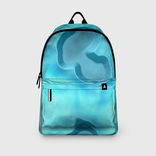 Рюкзак Мятые облака / 3D-принт – фото 3
