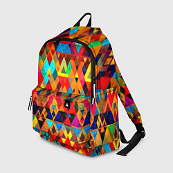 Рюкзак Абстрактный разноцветный, цвет: 3D-принт