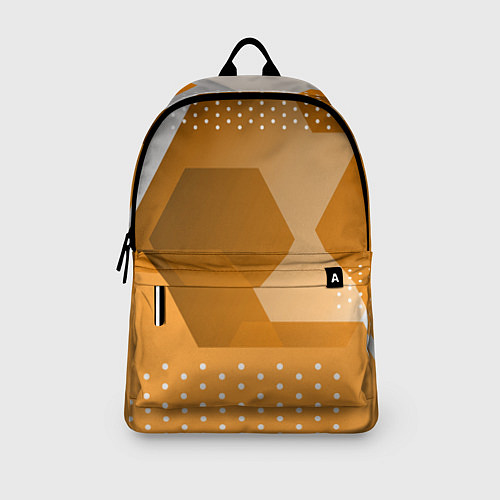 Рюкзак Яркий геометрический декоративный фон / 3D-принт – фото 3