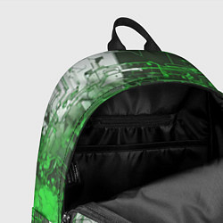 Рюкзак Киберпанк заражение зелёное, цвет: 3D-принт — фото 2