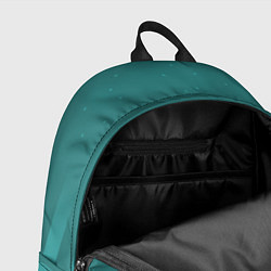 Рюкзак Новогодняя ёлочка - зеленый, цвет: 3D-принт — фото 2