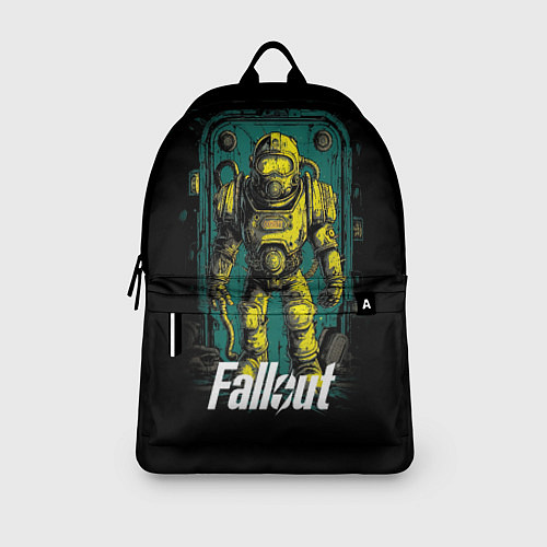Рюкзак Fallout poster style / 3D-принт – фото 3