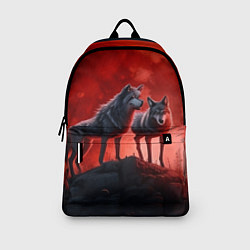 Рюкзак Кровавая луна, цвет: 3D-принт — фото 2