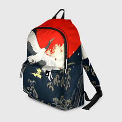 Рюкзак Кимоно с японскими журавлями, цвет: 3D-принт