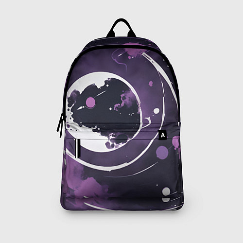 Рюкзак Фиолетовый космос - нейросеть / 3D-принт – фото 3