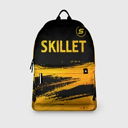 Рюкзак Skillet - gold gradient: символ сверху, цвет: 3D-принт — фото 2
