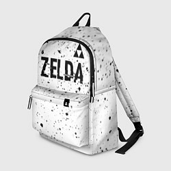Рюкзак Zelda glitch на светлом фоне: символ сверху, цвет: 3D-принт