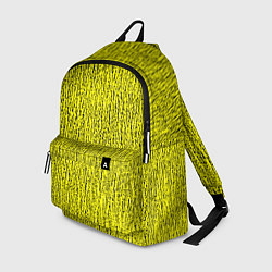 Рюкзак Паттерн жёлтый в чёрную крапинку, цвет: 3D-принт