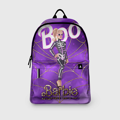 Рюкзак Барби в костюме скелета: паутина и фиолетовый дым / 3D-принт – фото 3