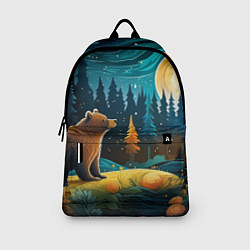 Рюкзак Хозяин тайги: медведь в лесу, цвет: 3D-принт — фото 2