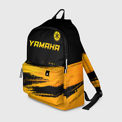 Рюкзак Yamaha - gold gradient: символ сверху, цвет: 3D-принт