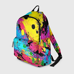 Рюкзак Цветная абстракция - живопись, цвет: 3D-принт