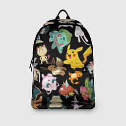 Рюкзак Пикачу и другие покемоны, цвет: 3D-принт — фото 2