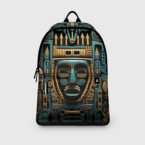 Рюкзак Орнамент с маской в египетском стиле / 3D-принт – фото 3