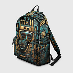 Рюкзак Орнамент с маской в египетском стиле, цвет: 3D-принт