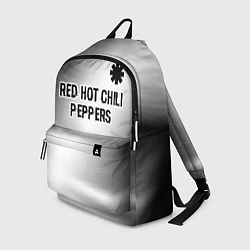 Рюкзак Red Hot Chili Peppers glitch на светлом фоне посер, цвет: 3D-принт