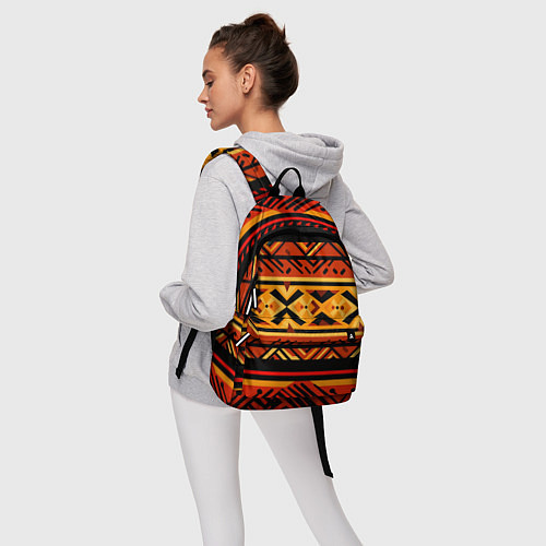 Рюкзак Узор в этническом стиле масаев / 3D-принт – фото 6