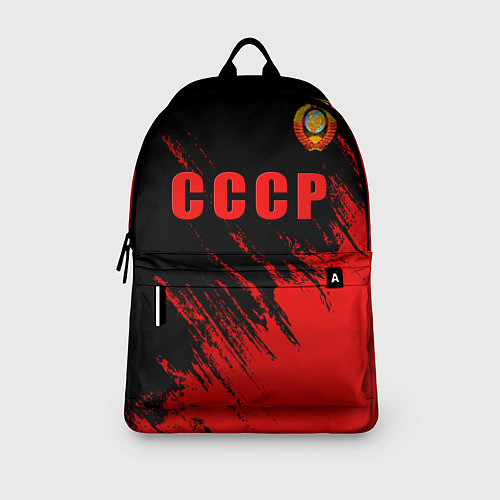 Рюкзак СССР герб брызги красок / 3D-принт – фото 3