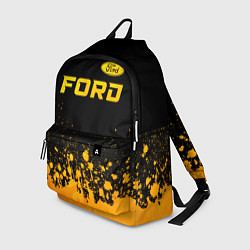 Рюкзак Ford - gold gradient посередине, цвет: 3D-принт