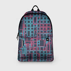 Рюкзак Разноцветные толстые линии, цвет: 3D-принт — фото 2