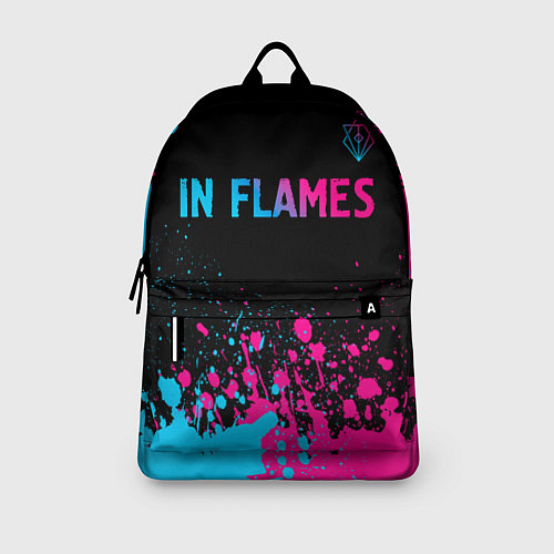 Рюкзак In Flames - neon gradient посередине / 3D-принт – фото 3