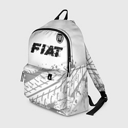 Рюкзак Fiat speed на светлом фоне со следами шин посереди