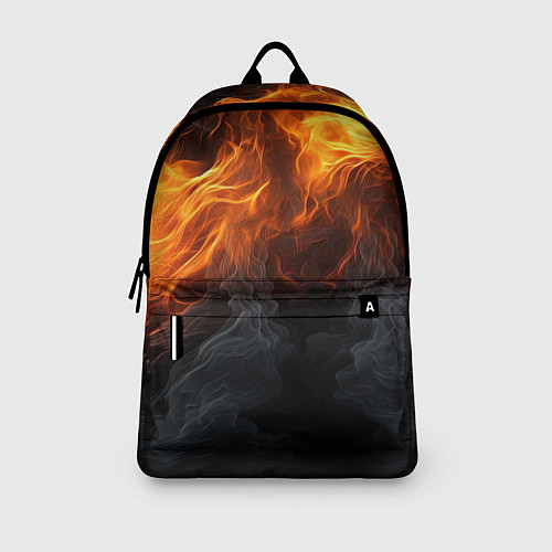 Рюкзак Огонь и дым / 3D-принт – фото 3