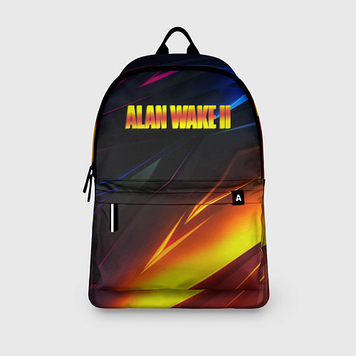 Рюкзак Alan Wake stripes / 3D-принт – фото 3