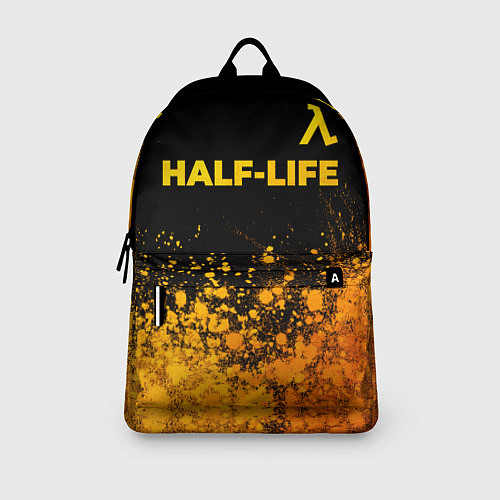 Рюкзак Half-Life - gold gradient посередине / 3D-принт – фото 3