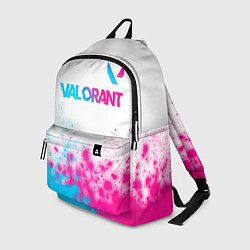 Рюкзак Valorant neon gradient style посередине