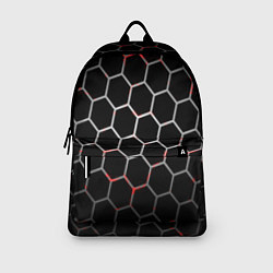 Рюкзак Шестиугольник пчелиный улей, цвет: 3D-принт — фото 2