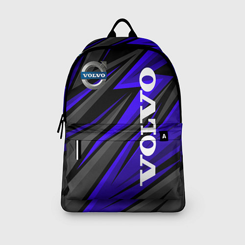 Рюкзак Volvo - Синий спортивный / 3D-принт – фото 3