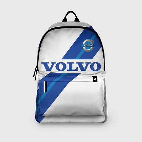 Рюкзак Volvo - white and blue / 3D-принт – фото 3