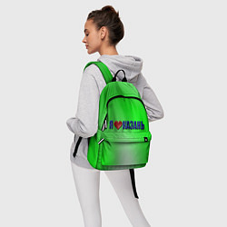 Рюкзак Любящие город Казань, цвет: 3D-принт — фото 2