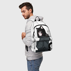 Рюкзак Милая кошкодевочка, цвет: 3D-принт — фото 2