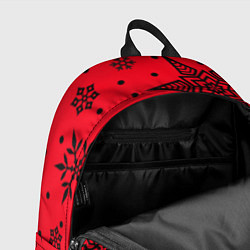 Рюкзак Праздничный снег, цвет: 3D-принт — фото 2
