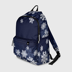 Рюкзак Воздушные снежинки, цвет: 3D-принт