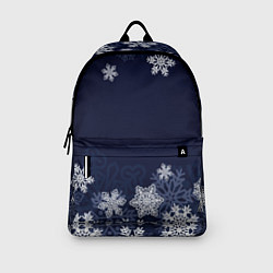 Рюкзак Воздушные снежинки, цвет: 3D-принт — фото 2