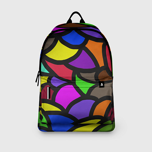 Рюкзак Яркие краски жизни / 3D-принт – фото 3