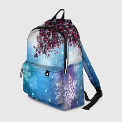 Рюкзак Цунами из новогодних шариков, цвет: 3D-принт