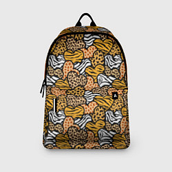 Рюкзак Африканские сердца, цвет: 3D-принт — фото 2