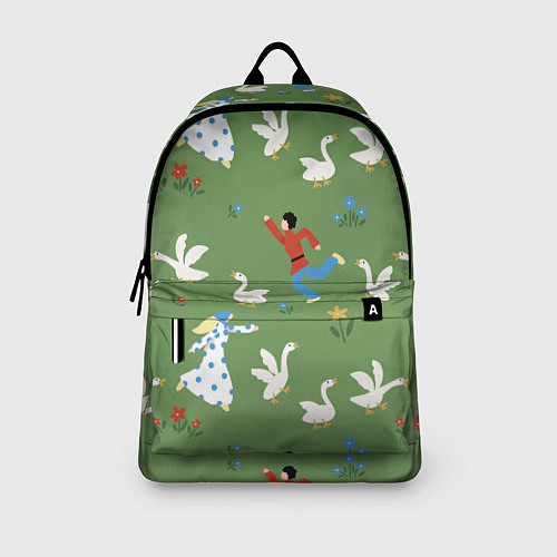Рюкзак Надоедливые гуси - паттерн / 3D-принт – фото 3