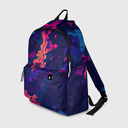 Рюкзак Яркая абстракция в стиле камуфляжа, цвет: 3D-принт