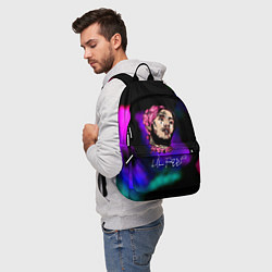 Рюкзак Lil peep рэп неоновый градиент, цвет: 3D-принт — фото 2