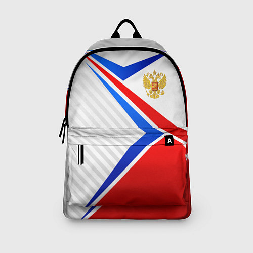 Рюкзак Герб РФ - классические цвета флага / 3D-принт – фото 3
