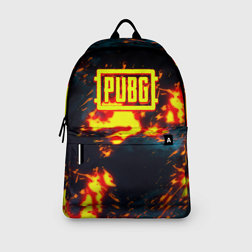 Рюкзак PUBG огненое лого / 3D-принт – фото 3