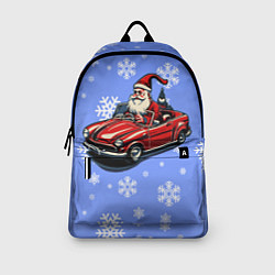 Рюкзак Дед Мороз едет на машине, цвет: 3D-принт — фото 2