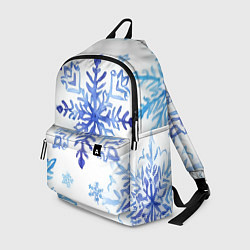 Рюкзак Снежинки падают, цвет: 3D-принт